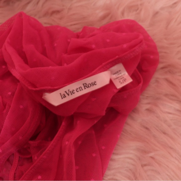 La Vie en Rose Swiss Dot Mesh Set - Picture 4 of 4